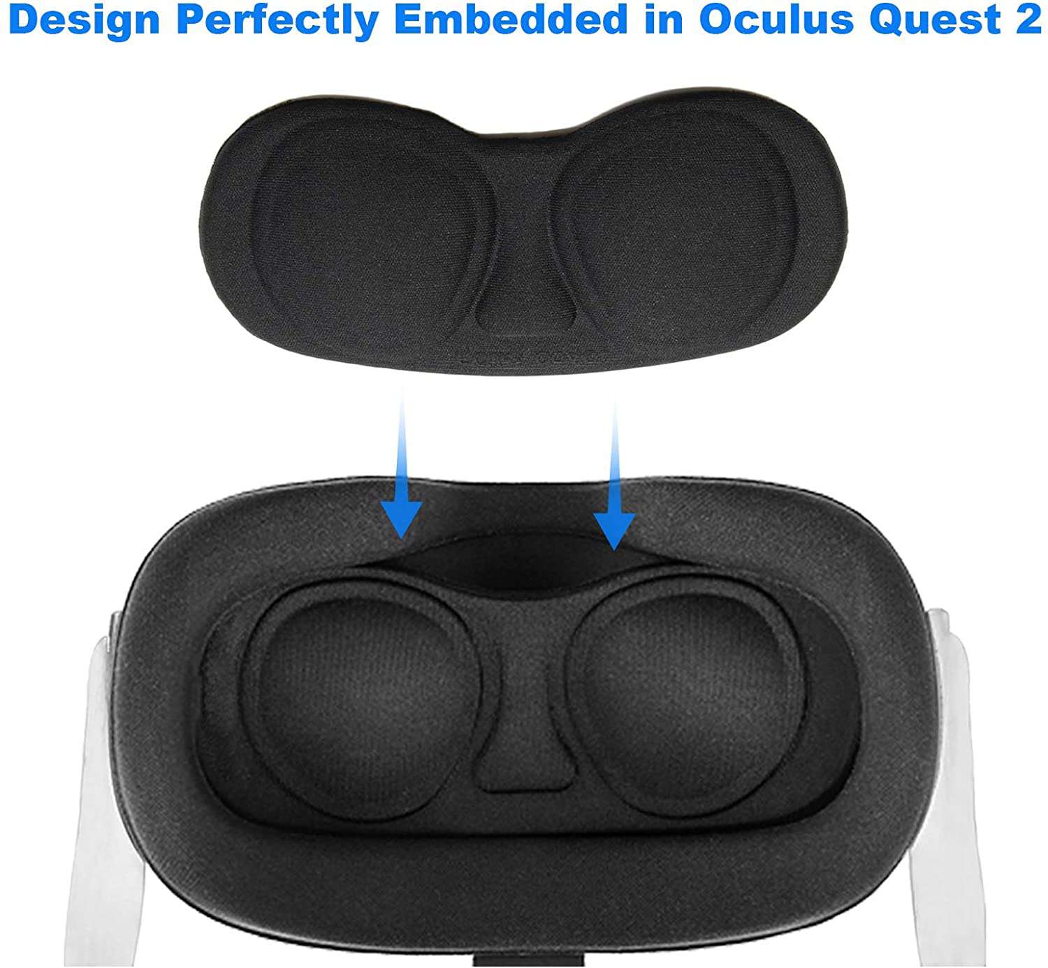 VR eye comfort foam pad designed for VR headsets, ensures a comfortable fit.