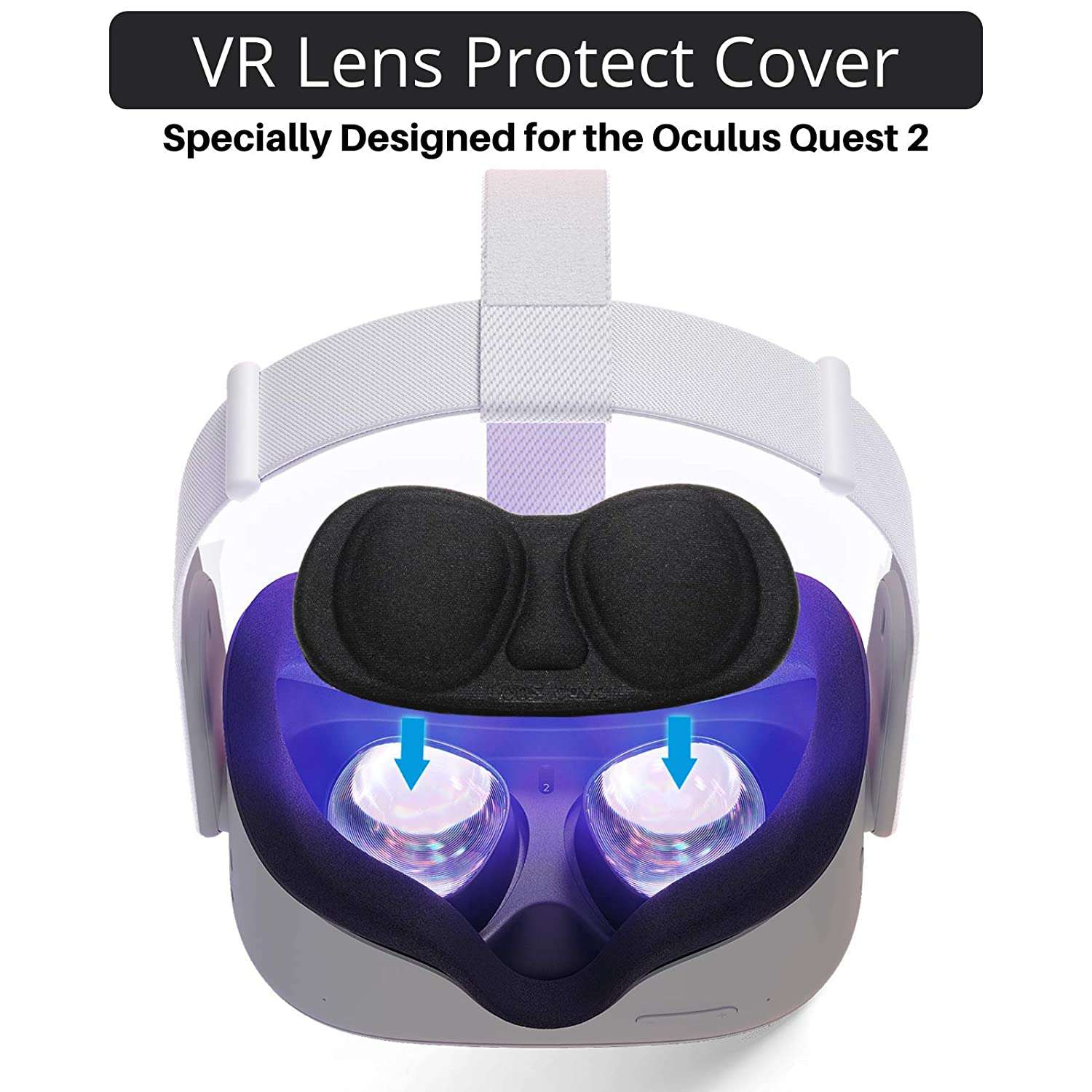 The VR Lens Protect Cover is specifically designed for the Oculus Quest 2