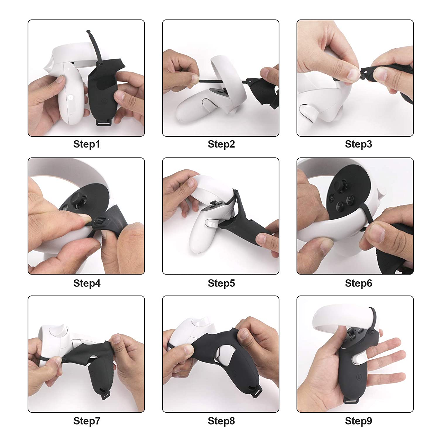 Installation of grip cover method 2 tutorial
