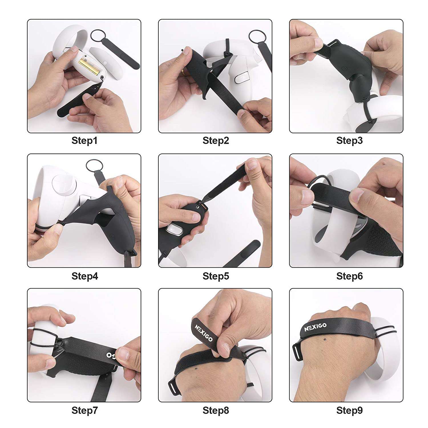 Installation of grip cover method 1 tutorial