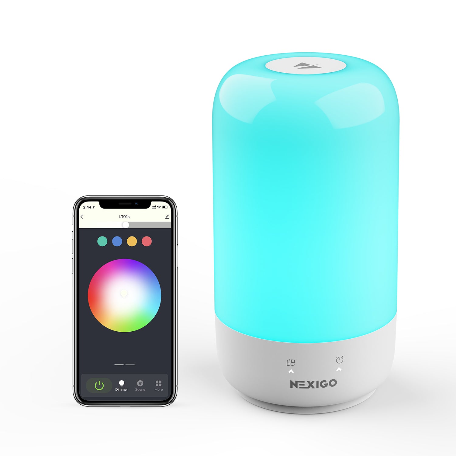 NexiGo Dimmable RGBW Smart Desk Lamp