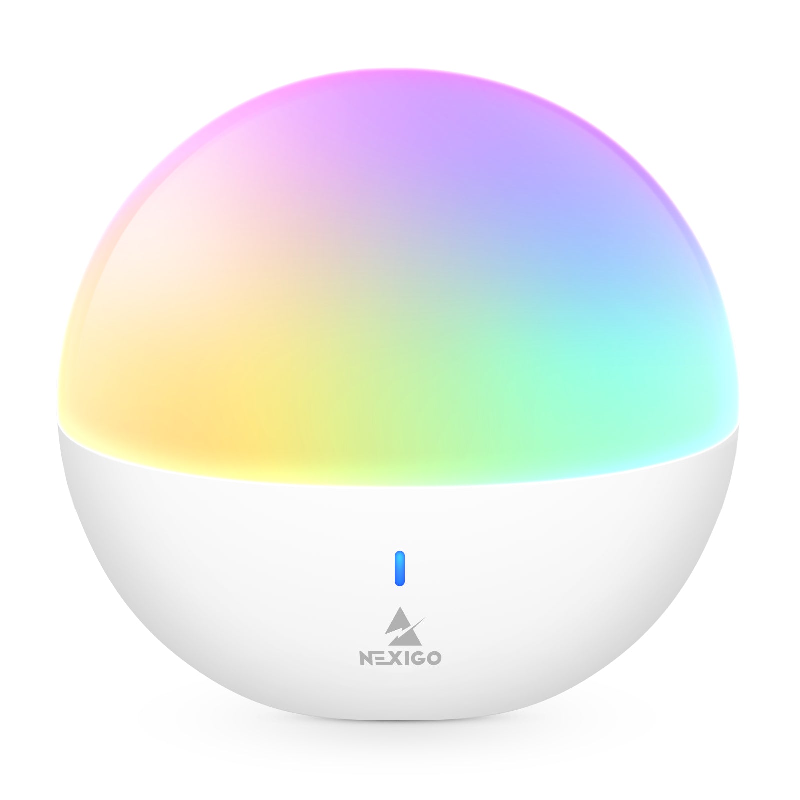 NexiGo Night Light with adjustable RGB changing speed for kids (Spherical)