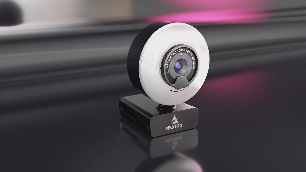This is the product promotional video for the NexiGo N960E 60fps autofocus webcam