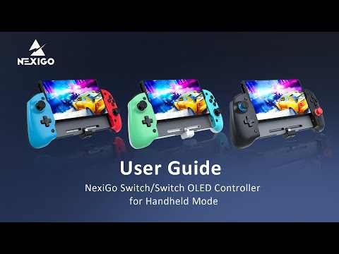 NexiGo Gripcon, Ergonomic Controller for Nintendo Switch Handheld Mode