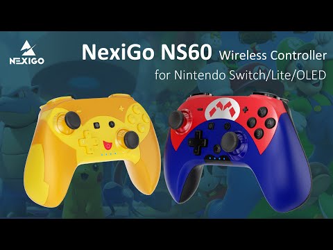 NexiGo NS60 Controller for Nintendo Switch/Lite/OLED Mario